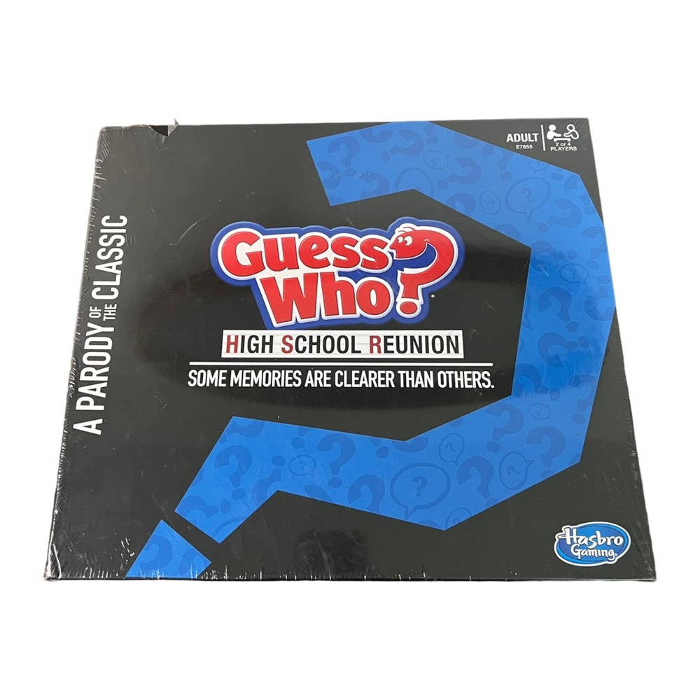 Guess Who? High School Reunion Parody Game Adult Party Game by Hasbro, NEW E7855